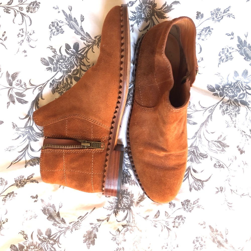 Marc by Marc Jacobs Chestnut Suede Bootie